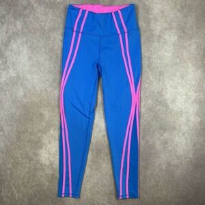 Lilly Pulitzer Weekender High‎ Rise Leggings Blue Pink Women's Small